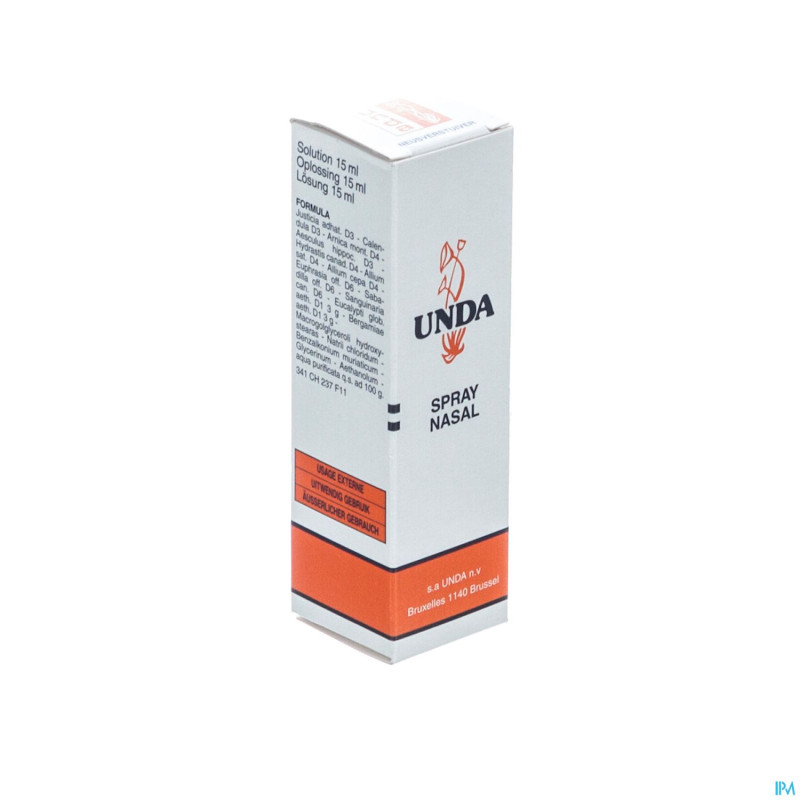 Spray nasal    spray 15ml unda