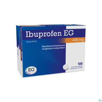 Ibuprofen eg 400 mg comp pell 100 x 400 mg