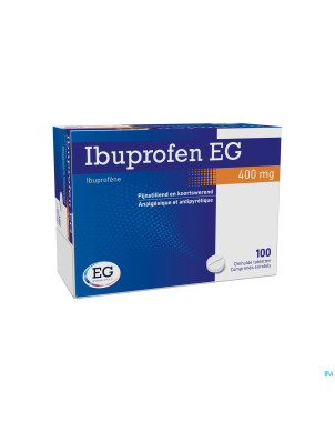 Ibuprofen eg 400 mg comp pell 100 x 400 mg