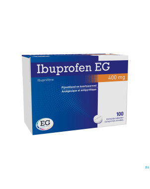 Ibuprofen eg 400 mg comp pell 100 x 400 mg