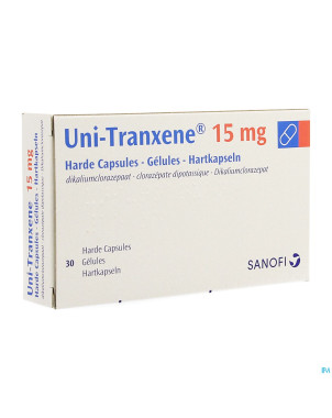 Unitranxene caps.  30x15mg