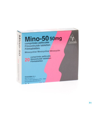 Mino-50 comp  20 x 50 mg