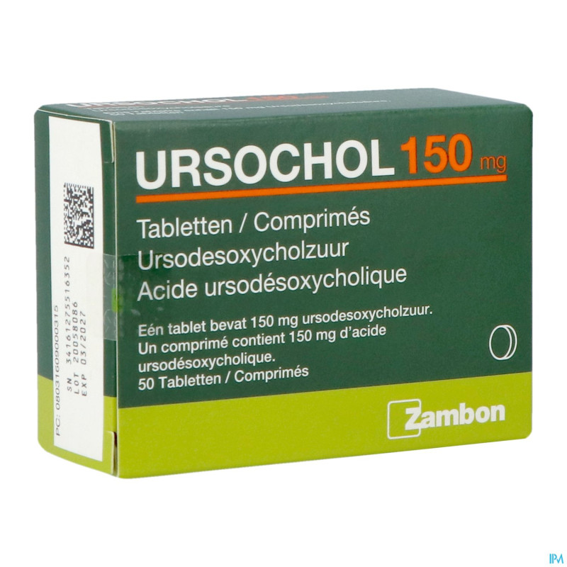 Ursochol 150 comp  50 x 150 mg
