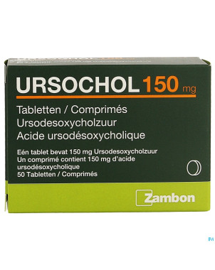 Ursochol 150 comp  50 x 150 mg
