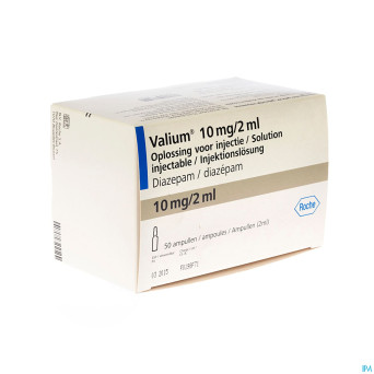 Valium amp 50x2ml/10mg