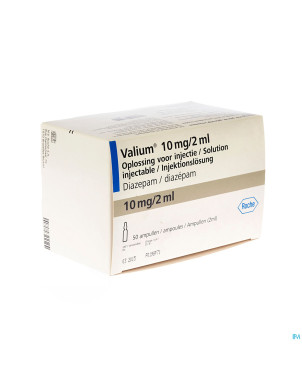 Valium amp 50x2ml/10mg