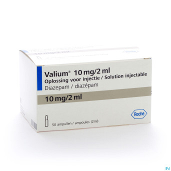 Valium amp 50x2ml/10mg