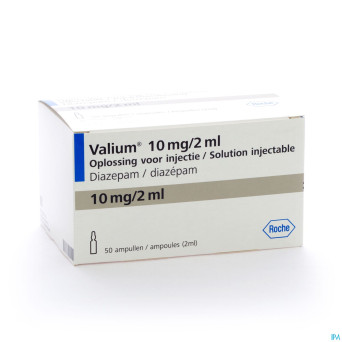 Valium amp 50x2ml/10mg