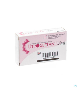 Utrogestan caps  30 x 100 mg