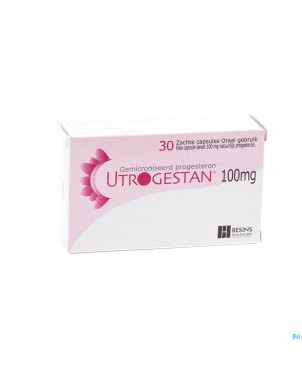 Utrogestan caps  30 x 100 mg