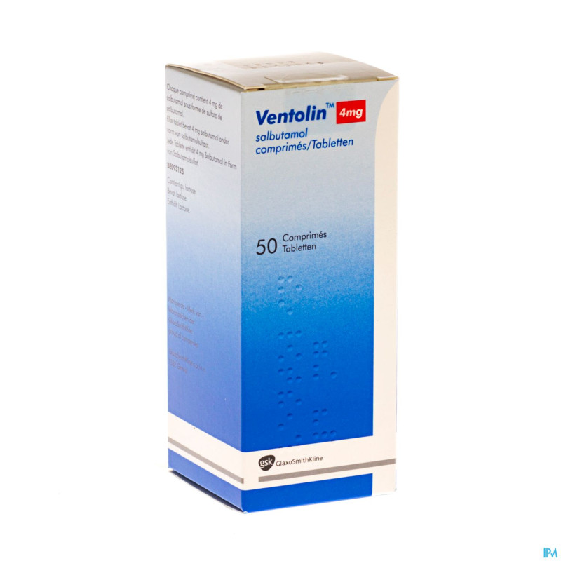 Ventolin comp   50 x 4 mg