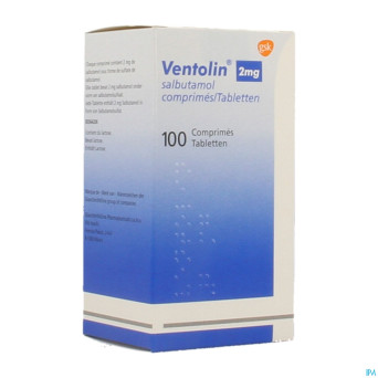 Ventolin comp  100 x 2 mg