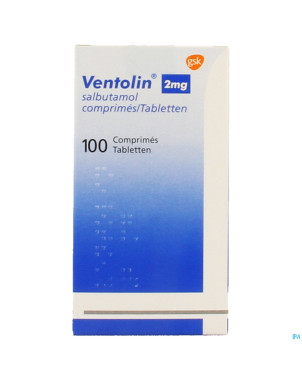 Ventolin comp  100 x 2 mg