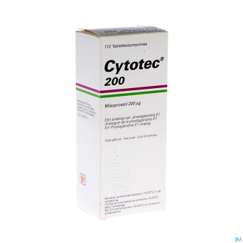 Cytotec 200 comp  112 x 200 mcg