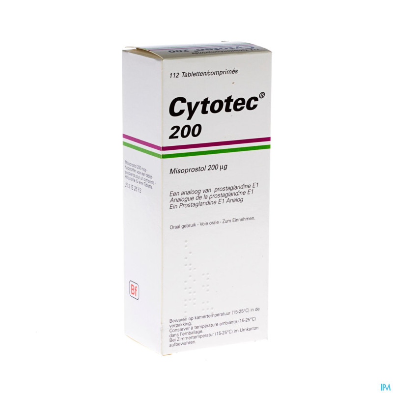 Cytotec 200 comp  112 x 200 mcg