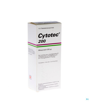 Cytotec 200 comp  112 x 200 mcg