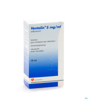 Ventolin sol neb 1 x 10 ml  0,5%