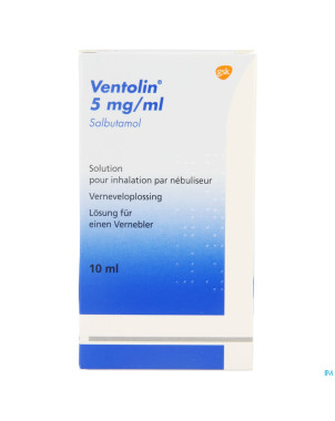 Ventolin sol neb 1 x 10 ml  0,5%