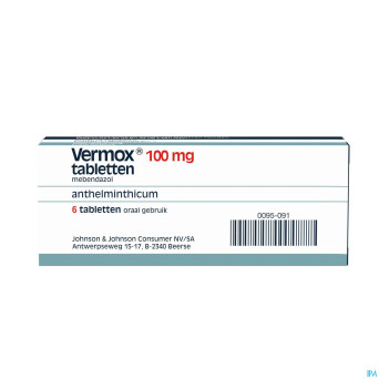 Vermox comp 6x100mg