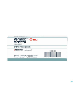 Vermox comp 6x100mg