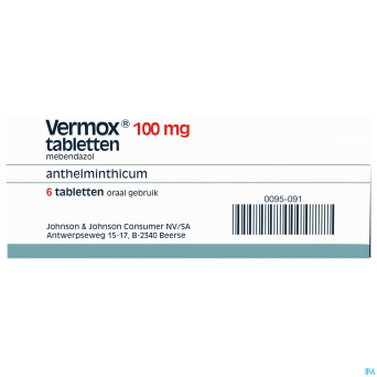 Vermox comp 6x100mg