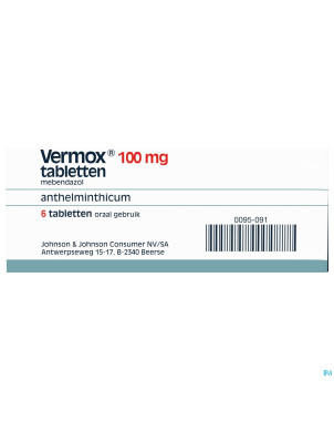 Vermox comp 6x100mg