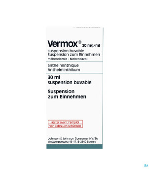 Vermox susp 30ml 2%