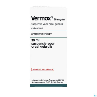 Vermox susp 30ml 2%