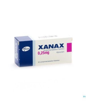 Xanax 0,25mg comp 50