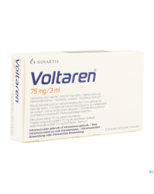 Voltaren amp  6 x 75 mg/3 ml