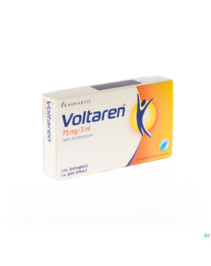 Voltaren amp  6 x 75 mg/3 ml
