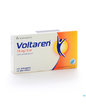 Voltaren amp  6 x 75 mg/3 ml