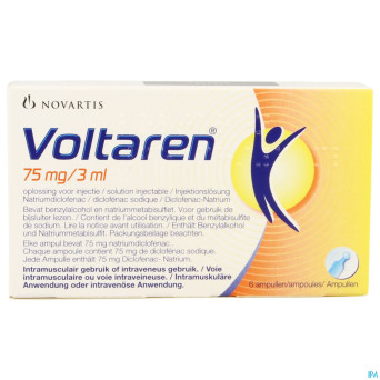 Voltaren amp  6 x 75 mg/3 ml