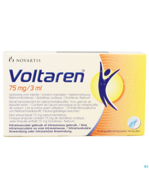 Voltaren amp  6 x 75 mg/3 ml