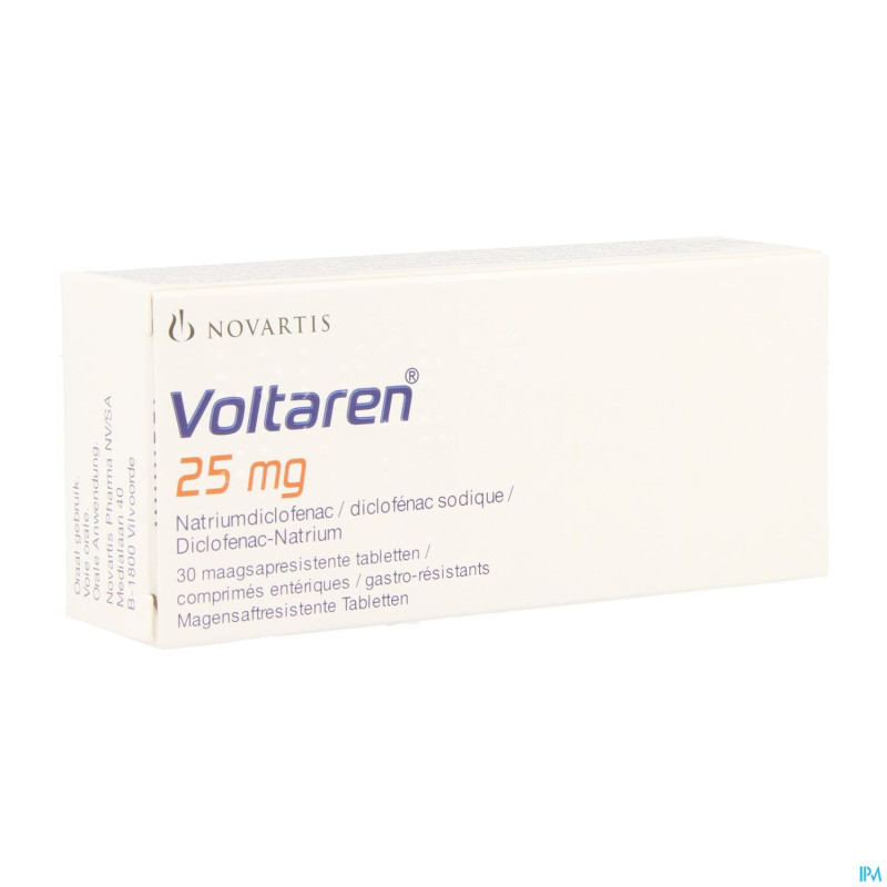 Voltaren comp   30 x 25 mg