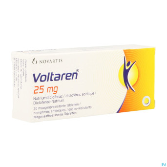 Voltaren comp   30 x 25 mg
