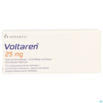 Voltaren comp   30 x 25 mg