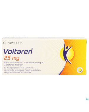 Voltaren comp   30 x 25 mg