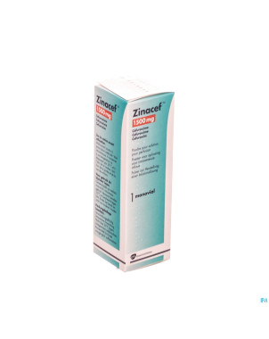 Zinacef perf monovial 1flx1500mg