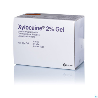 Xylocaine 2% gel tube 10 x 30ml