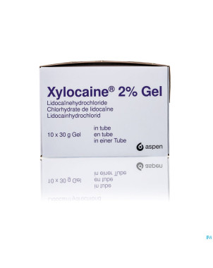 Xylocaine 2% gel tube 10 x 30ml