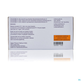 Xylocaine 2% gel tube 10 x 30ml