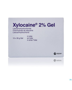 Xylocaine 2% gel tube 10 x 30ml