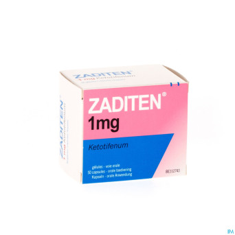 Zaditen caps  50 x 1 mg