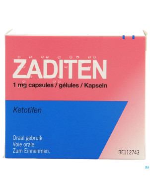 Zaditen caps  50 x 1 mg