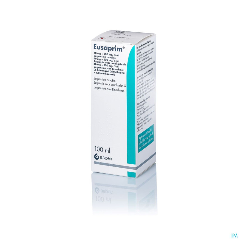 Eusaprim sir 1x100ml 40mg-200mg/5ml