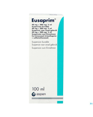 Eusaprim sir 1x100ml 40mg-200mg/5ml