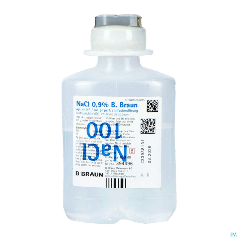 Braun nacl 0,9% miniflac 100 ml