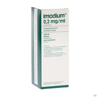 Imodium sol or 1 x 100 ml  0,2mg/ml