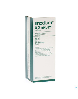 Imodium sol or 1 x 100 ml  0,2mg/ml